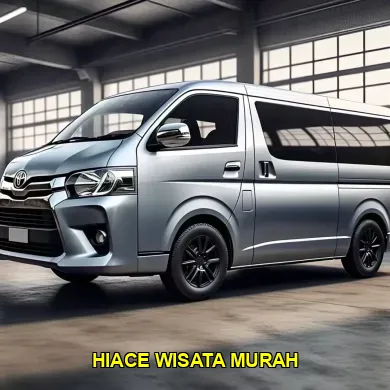 hiace wisata murah